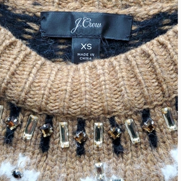 J CREW- beautiful Fair Isle sweater dress size XS - Picture 4 of 8